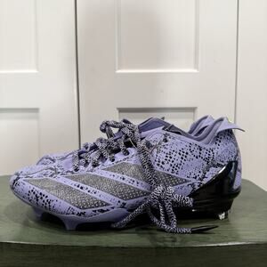 New Adidas Adizero Electric Cleats Purple Size 8 IE3894